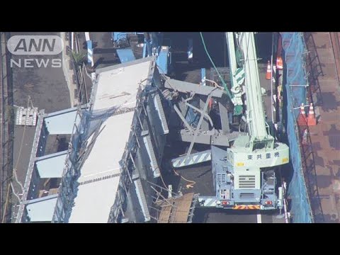 速報静岡市の国道工事現場の鉄骨落下事故1人の死亡確認(2023年7月6日)