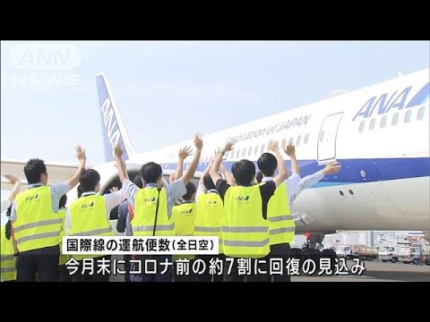 羽田第2国際線の運航が再開　新型コロナで休止から3年ぶり(2023年7月19日)