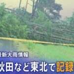 【大雨情報】青森・秋田など東北で記録的大雨(2023年7月15日)