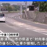 県道で軽乗用車2台が衝突し70代の男性死亡　栃木・那須烏山市｜TBS NEWS DIG