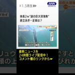 体長2m“謎の巨大深海魚”台湾沖で直立泳ぎ　専門家「リュウグウノツカイではなく…」 #shorts