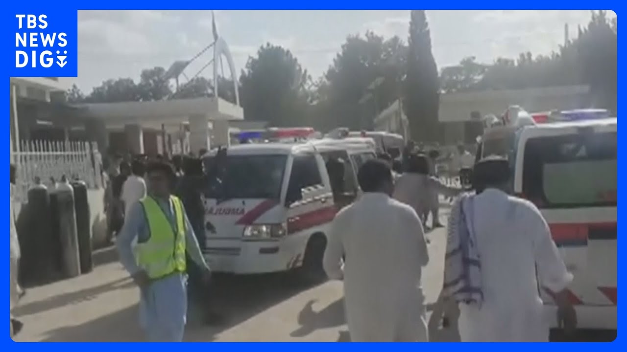 パキスタンで自爆テロか&nbsp;少なくとも44人死亡&nbsp;100人以上負傷　イスラム教の政党集会の最中に　総選挙のたびにテロや襲撃が多発｜TBS&nbsp;NEWS&nbsp;DIG