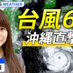 【ライブ解説】台風6号 沖縄直撃へ　暴風・高波・大雨の見通しは？ | TBS NEWS DIG Weather