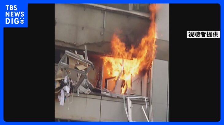 爆発が起きたバーはガス契約なし東京新橋のビルでガス爆発かバー店長や通行人ら4人が重軽傷TBSNEWSDIG