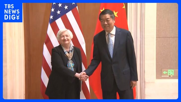 米財務長官が中国副首相と会談経済貿易で意思疎通図るTBSNEWSDIG