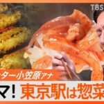 “惣菜ハンター”小笠原アナが東京駅で絶品のお惣菜を探す！「ご飯に合うかどうか」忖度なしでジャッジ！｜TBS NEWS DIG