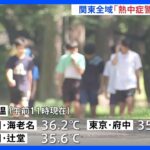 関東甲信、全ての地域で「熱中症警戒アラート」　群馬・前橋や熊谷などで38℃の予想｜TBS NEWS DIG