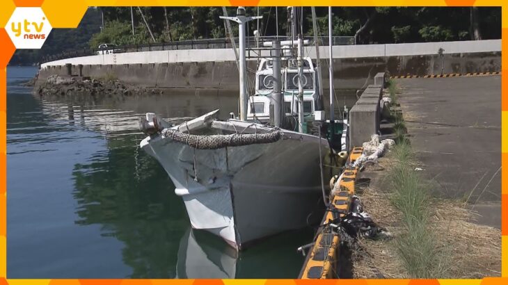 イカ釣りから戻る途中の釣り船が消波ブロックに衝突　釣り客５人が重軽傷　和歌山・日置港