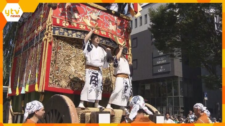祇園祭・後祭の山鉾巡行　約５万人の見物客を魅了　京都市では３６度の猛暑日、熱中症疑いで７人が搬送