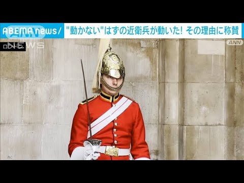 “動かない”はずの英国近衛兵が勤務中に「動いた！？」その理由に称賛の声相次ぐ(2023年7月27日)