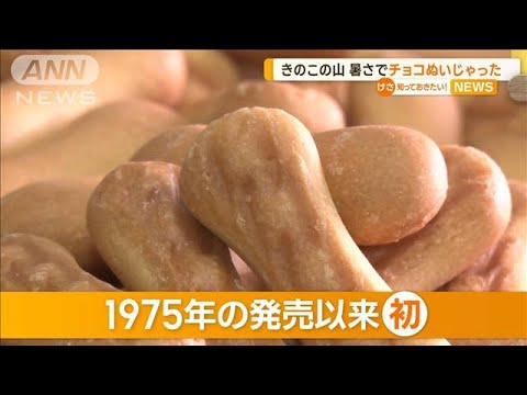 「きのこの山」暑さでチョコぬいじゃった！　夏の限定販売　おすすめの食べ方あれこれ【知っておきたい！】(2023年7月26日)