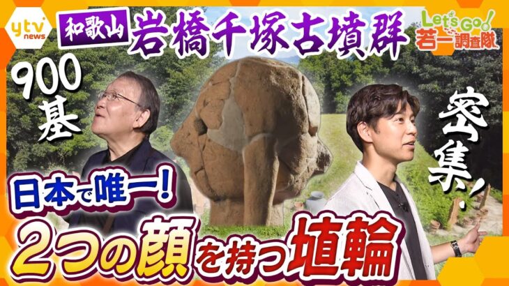 【若一調査隊】国内最大級の石室内へ潜入！ここでしか見られない埴輪に遭遇…特別史跡『岩橋千塚古墳群』を徹底調査！