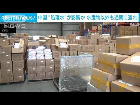 中国通関の遅れが日本産の日用品にも拡大　福島第一原発の処理水放出が影響か(2023年7月30日)