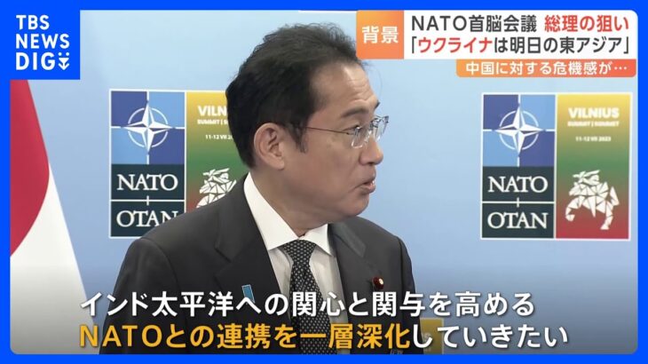 岸田総理、NATOの「インド太平洋」地域への関与を高める狙いか【解説中継】｜TBS NEWS DIG