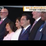 TPP「威圧的な国は対象外」後藤大臣　中国念頭か(2023年7月16日)