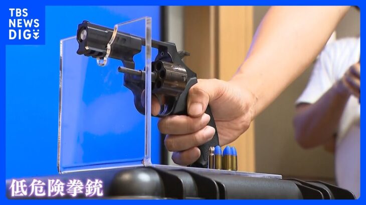 「貫通しない拳銃」の導入発表 威力は拳銃の10分の1　韓国“刃物男”制圧できず警察に批判｜TBS NEWS DIG