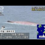 和歌山県沖で貨物船同士が衝突…1隻が転覆し3人救助　2人が行方不明(2023年8月25日)