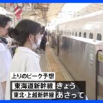 3連休の最終日のきょうは各交通機関で混雑予想　東海道新幹線は上りのピーク迎える見通し｜TBS NEWS DIG