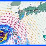 【台風6号進路情報】非常に強い勢力で沖縄を直撃　関東はゲリラ雷雨やひょうの降るおそれ｜TBS NEWS DIG