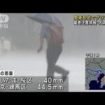 関東各地でゲリラ雷雨　竜巻注意情報・大雨警報も(2023年8月1日)