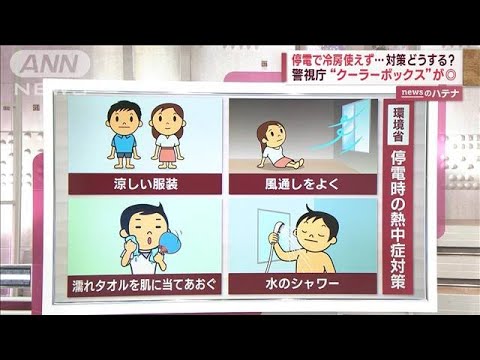 停電で冷房が使えない…どうする？「いのちを守る」熱中症対策(2023年8月3日)