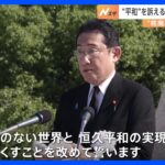岸田総理は平和への思いと非核化への強い決意強調　核による威嚇の存在　核軍縮の具体的進展見えず｜TBS NEWS DIG