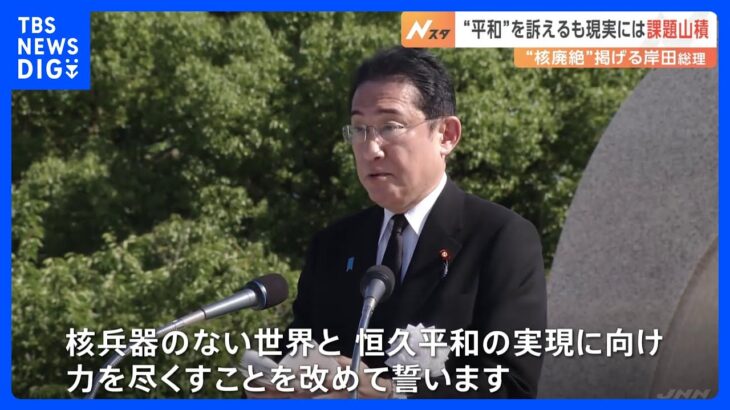岸田総理は平和への思いと非核化への強い決意強調　核による威嚇の存在　核軍縮の具体的進展見えず｜TBS NEWS DIG