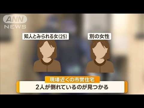 知人女性を刺した後に別女性と飛び降りか　意識不明の重体…警察にトラブル相談も【知っておきたい！】(2023年8月7日)