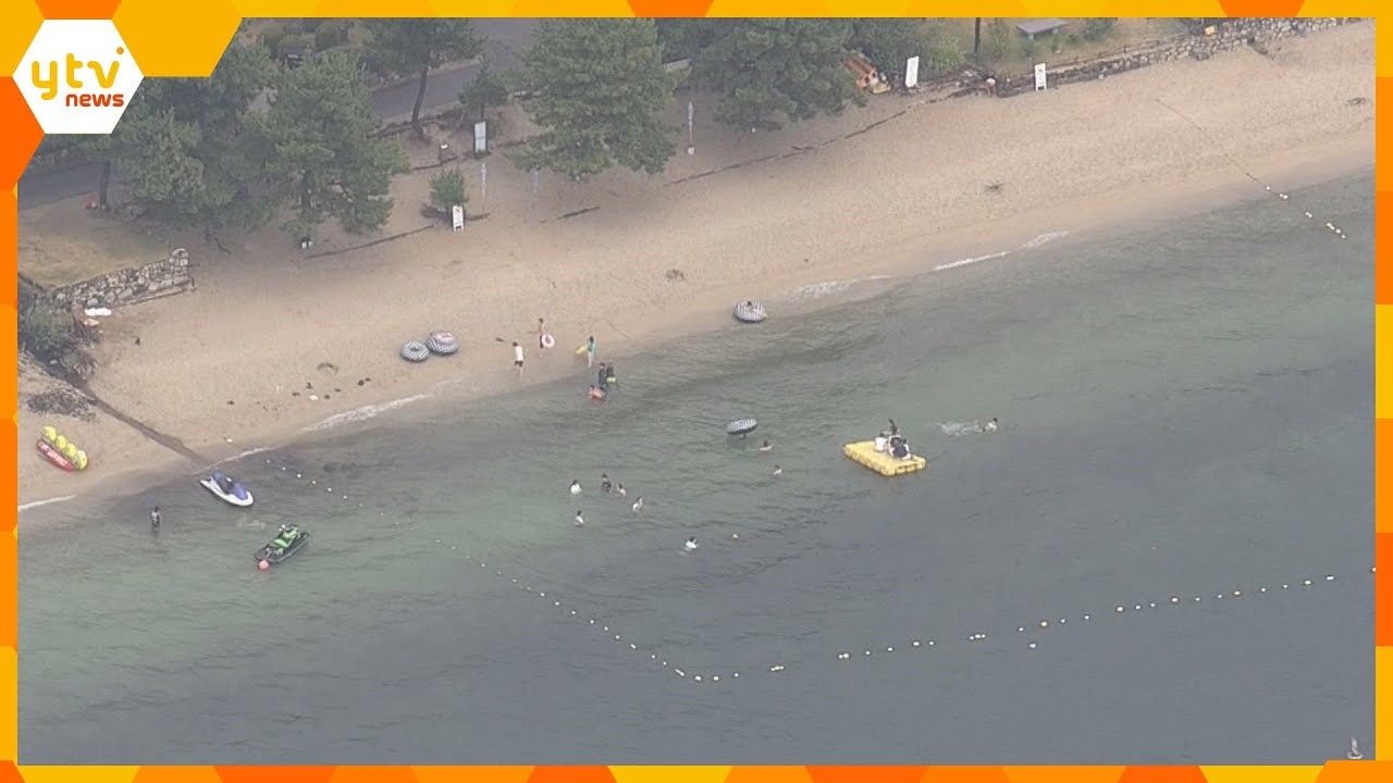 所属するサッカークラブ２６人で遊泳中　琵琶湖で小４男児が溺れて死亡　水中に沈んでいるのが見つかる