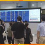 １５日は日本航空・全日空の伊丹空港発着便は全便欠航　関空や神戸空港でも多数の便が欠航を発表