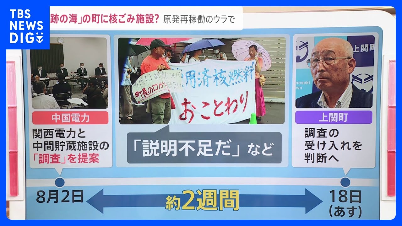 原発問題で揺れる　瀬戸内海“最後の楽園”上関町【news23】｜TBS&nbsp;NEWS&nbsp;DIG