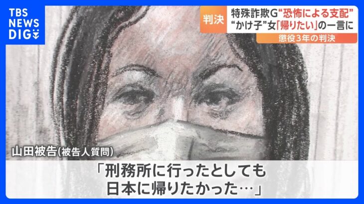 「組織から解放され自由になる」フィリピン拠点の特殊詐欺グループ山田李沙被告が裁判で語った“恐怖の支配”　懲役3年の判決｜TBS NEWS DIG