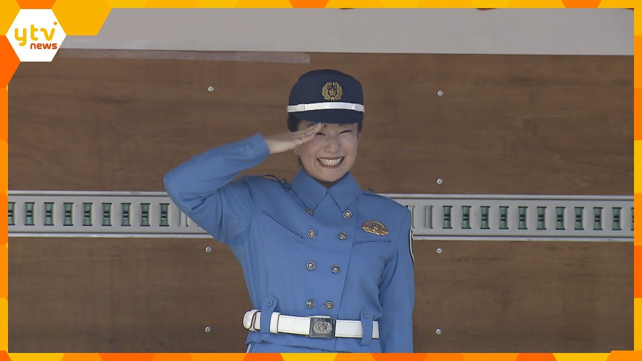 バイク好きの三船美佳さんが大阪府警の１日広報隊長に　バイクの安全運転を呼びかけ