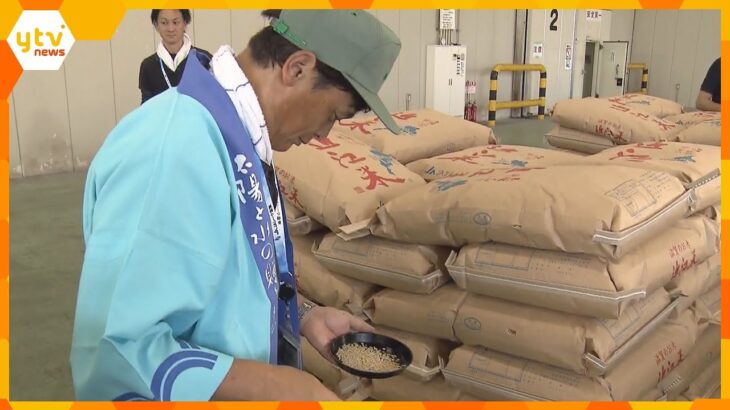 近江米「ハナエチゼン」初出荷　早場米の産地、滋賀・高島市　早ければ２２日にも京阪神の店頭へ