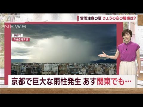 【関東の天気】「あすの空は機嫌が悪い」雷エリアはここだ(2023年8月25日)