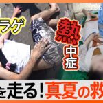 「気持ち悪い…立てない」鎌倉の海岸でクラゲの被害に…炎天下で観光地を走る救急隊に密着｜TBS NEWS DIG