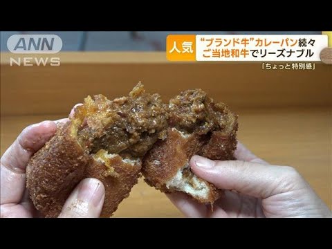 “ブランド牛”カレーパン続々　ご当地和牛を使用もリーズナブル「ちょっと特別感」(2023年8月29日)