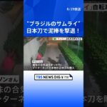 「日本刀」で自転車泥棒を撃退　「ブラジルのサムライ」現地メディアが称賛｜TBS NEWS DIG #shorts