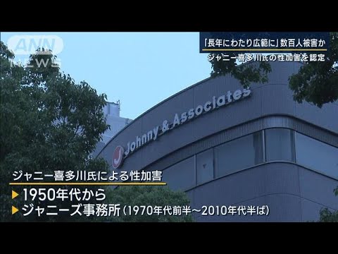 「人権侵害の極み」“解体的出直し”社長辞任を提言　ジャニー氏の性加害認定　(2023年8月29日)