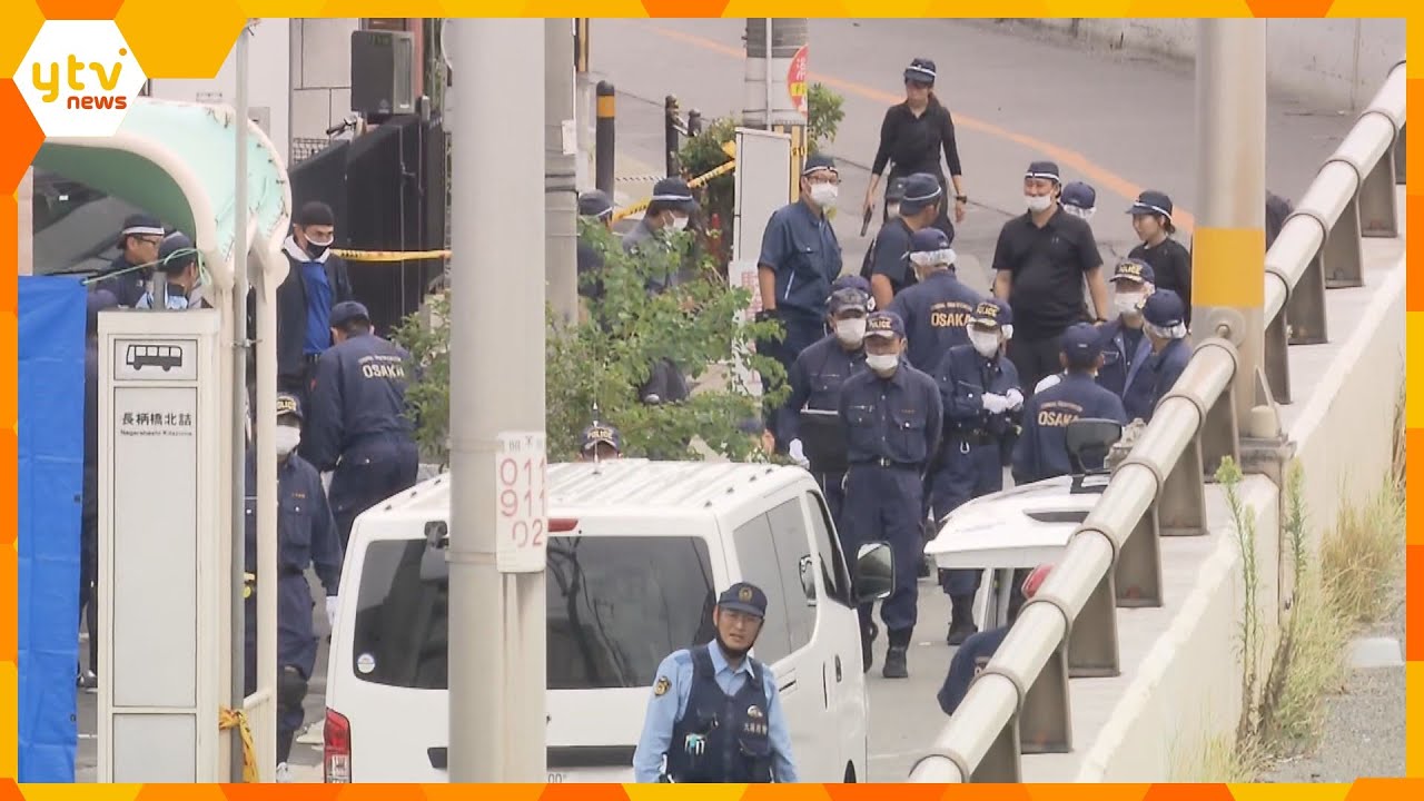 カバンには包丁とノコギリも…職質中に木刀振り回し拳銃を奪おうとした男に警察官が発砲　大阪