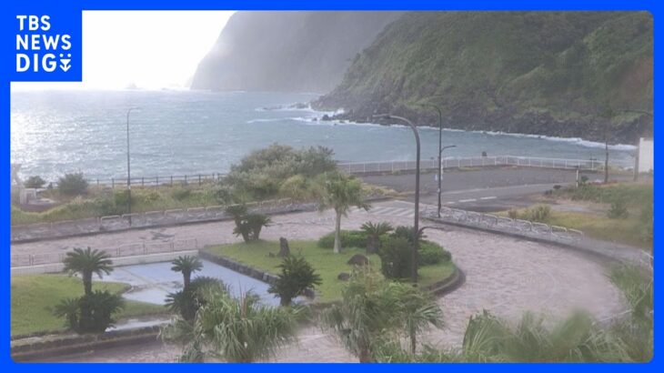 小笠原諸島近海を西北西に進む、「強い」台風7号 列島直撃のおそれ｜TBS NEWS DIG