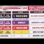 【速報】鳥取県に大雨特別警報　台風7号猛威　命守る行動を(2023年8月15日)
