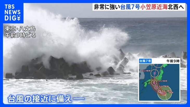 「台風7号」週明けのUターンラッシュに列島直撃か　15日ごろに強い勢力で東日本や西日本にかなり近づくおそれ｜TBS NEWS DIG