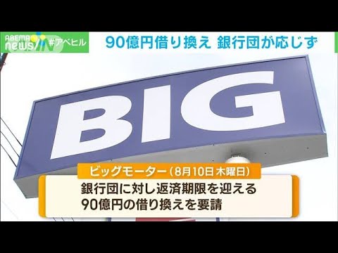 ビッグモーター90億円借り換え　銀行団が応じず(2023年8月15日)