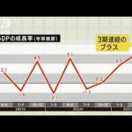 実質GDP 3期連続のプラス…輸出増 インバウンド活況(2023年8月15日)