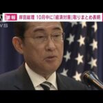 岸田総理が10月中の経済対策取りまとめを表明　臨時国会に補正予算案を提出へ(2023年9月21日)