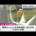 「考えごとを…」車内置き去りの2歳孫死亡…祖母を逮捕　保育施設も連絡せず(2023年9月10日)