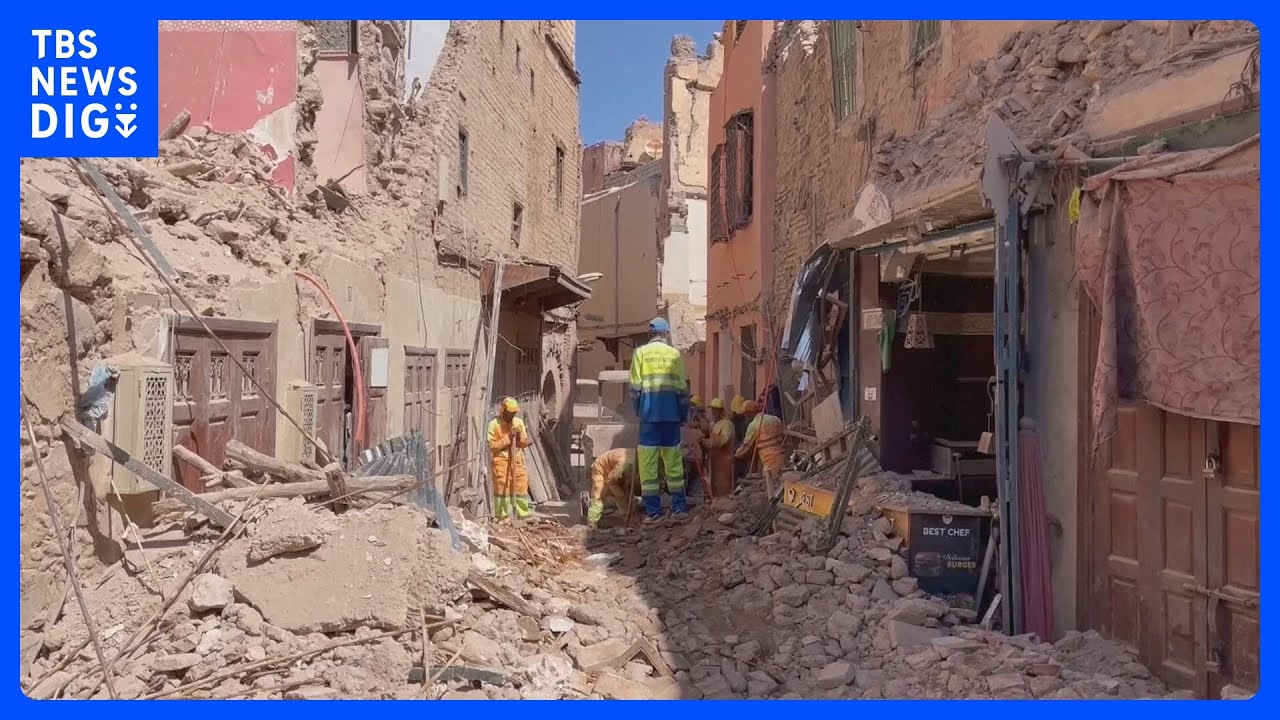 【速報】モロッコ地震&nbsp;死者2000人超える、負傷者も2000人超｜TBS&nbsp;NEWS&nbsp;DIG