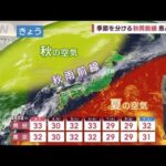 【関東の天気】暑さのピーク去る　台風の影響で3日は天気不安定 午後から傘の出番(2023年9月2日)