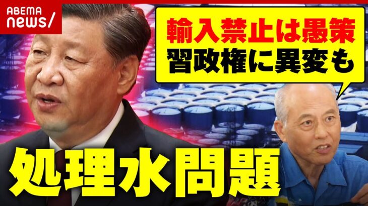 【処理水】日本の海産物“30年輸入禁止”？「合理性ない判断の背景に…」舛添氏が指摘する中国・習近平政権の異変｜ABEMA的ニュースショー